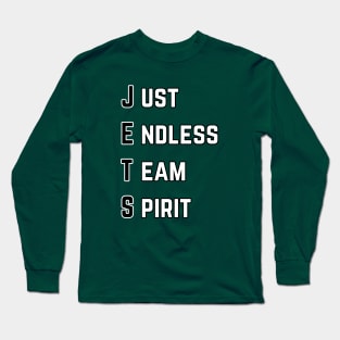 JETS Just Endless Team Spirit Long Sleeve T-Shirt